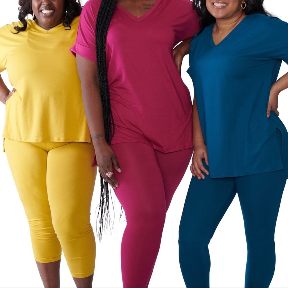 Teal Everyday legging set (Sizes Small - 3XL) - Picture 2 of 2